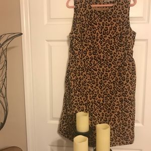 GAP leopard print dress